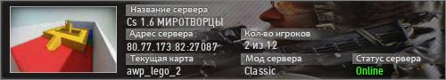 CS 1.6 МИРОТВОРЦЫ