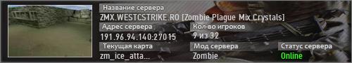 .::ZMX.WESTCSTRIKE.RO::. [.::ZombiePlagueMix::.]