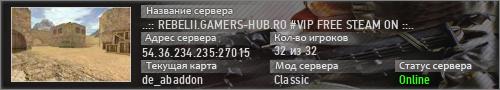 ..:: REBELII.GAMERS-HUB.RO #VIP FREE STEAM ON ::..
