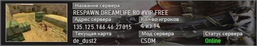 RESPAWN.DREAMLIFE.RO #VIP FREE