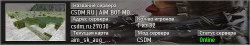 CSDM.RU | AIM BOT MOSCOW #1