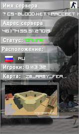 ♥ CS-BLOOD.NET | Рассвет Мертвецов [CSO]