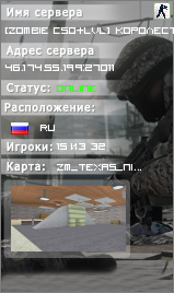 [Zombie CSO+LVL]•Королество Мертвых•NEW
