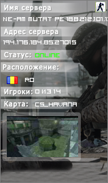 Ne-am mutat pe 188.212.101.13:27015 [PUB.FANATICSERVERS.RO]