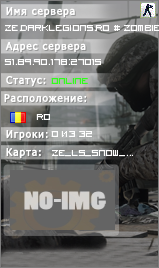 Ze.DarkLegions.Ro # Zombie Escape