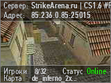 StrikeArena.ru | CS1.6 #Public