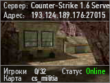 Counter-Strike 1.6 Server