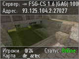 -= FSG-CS 1.6 |GAG| 1000FPS =-