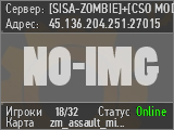 [SISA-ZOMBIE]+[CSO MOD] #3