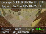 SECTOR.BG War3FT [10 LVL][SaveXP]