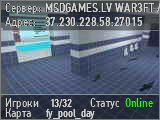 MSDGAMES.LV WAR3FT / CSDM