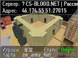 ♥ CS-BLOOD.NET | Рассвет Мертвецов [CSO]