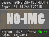 [ZOMBIES]+[CSO MOD] [#1] CSOMOD.COM [since 2012]