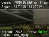 [MKD] DeathMatch | Team Macedonia [PUBLIC + RESPAWN]