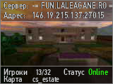 -= FUN.LALEAGANE.RO =- [International Server]