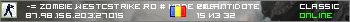 -= Zombie.WestCstrike.ro # Mode Plague romania best 4 ev