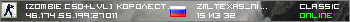 [Zombie CSO+LVL]•Королество Мертвых•NEW