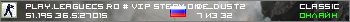 PLAY.LEAGUECS.RO # VIP STEAM ON