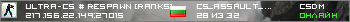 ULTRA-CS # RESPAWN [Ranks]